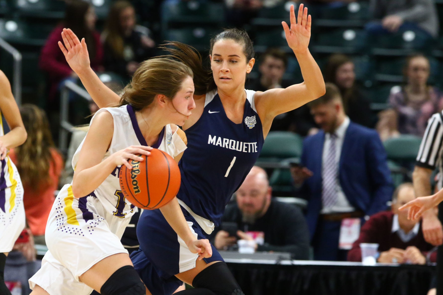 Gallery: Marquette Catholic vs. Vincennes Rivet in Class A championship